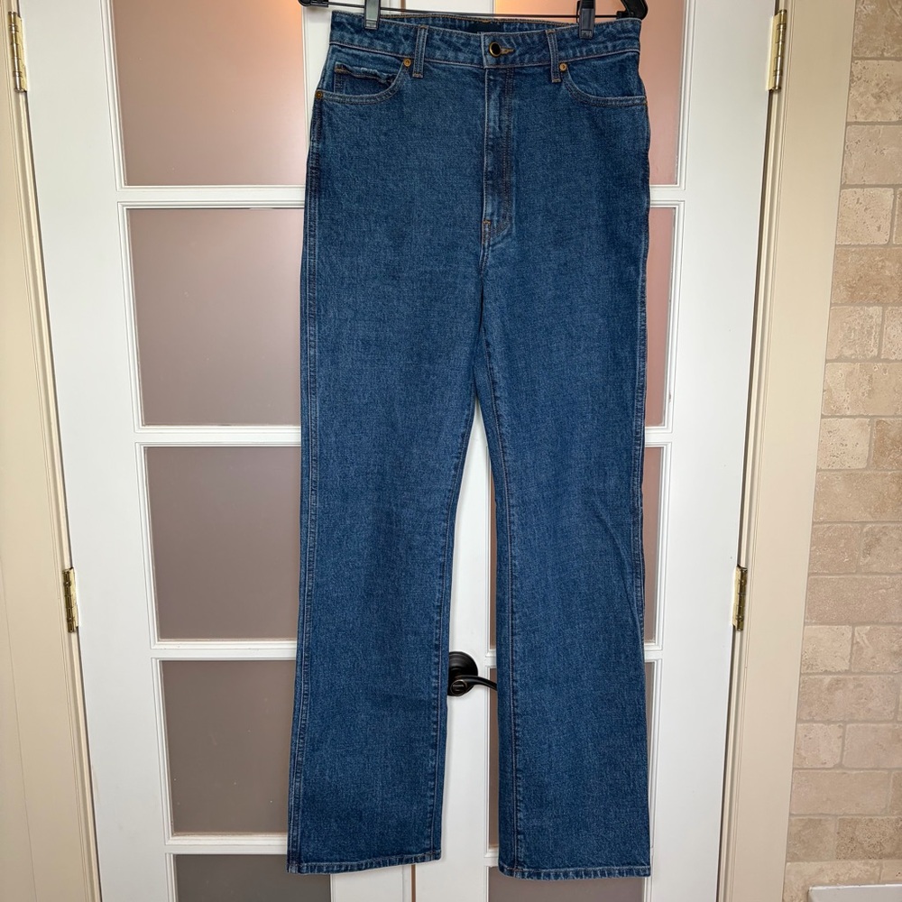 KHAITE Danielle high-rise slim-leg jeans